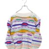 VINTAGE 3D KNITTED SWEATER/S